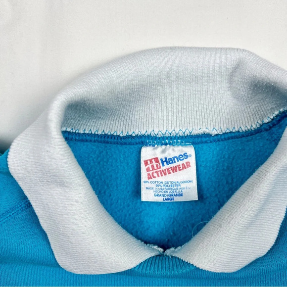 Vintage 90’s Collared Crewneck Pullover - Picture 6 of 8